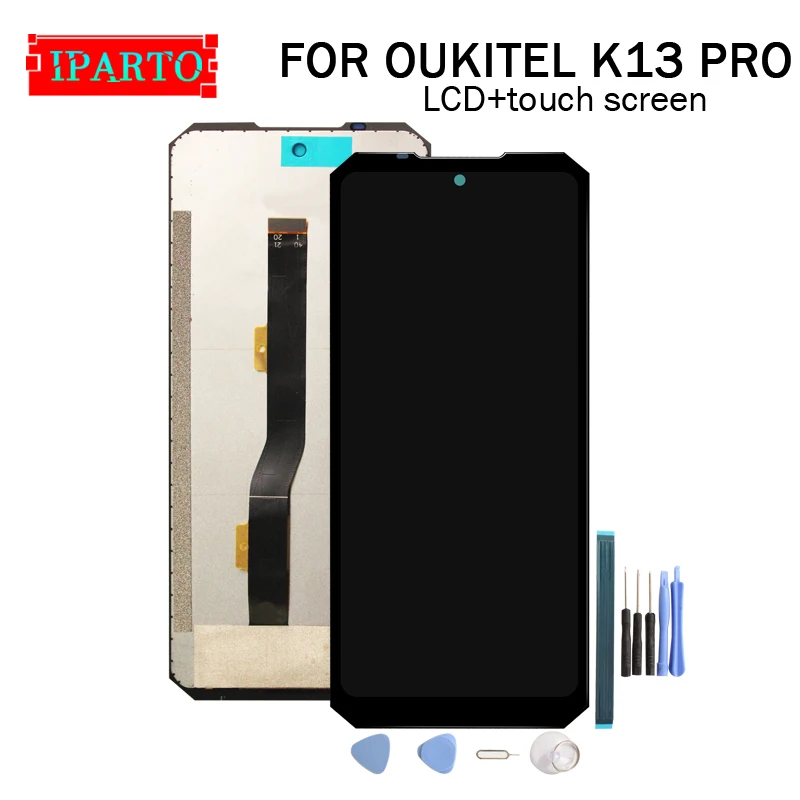6 41 дюймов OUKITEL K13 PRO ЖК дисплей + сенсорный экран дигитайзер сборка 100% Оригинальный