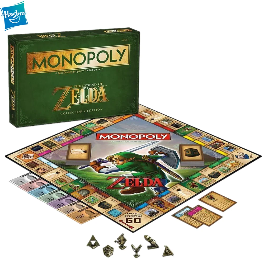 Hasbro Gaming Monopoly Legend Of Zelda Collectors Edition Board