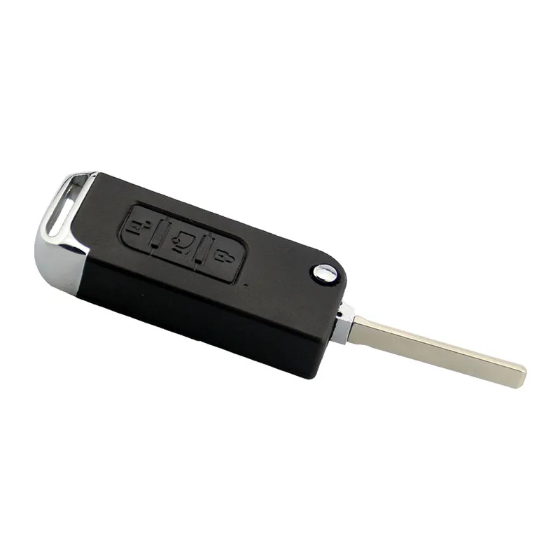 3 Buttons Uncut Blade Remote Key Flip Folding Car Key Shell Replacement Cover Case Fob for Indian Mahindra key case car key shell car remote key car key key shell