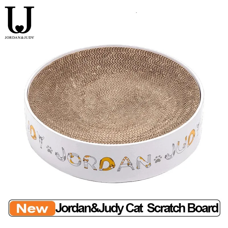 Jordan & Judy круглая доска для кошек устойчивая к износу и царапинам экологически