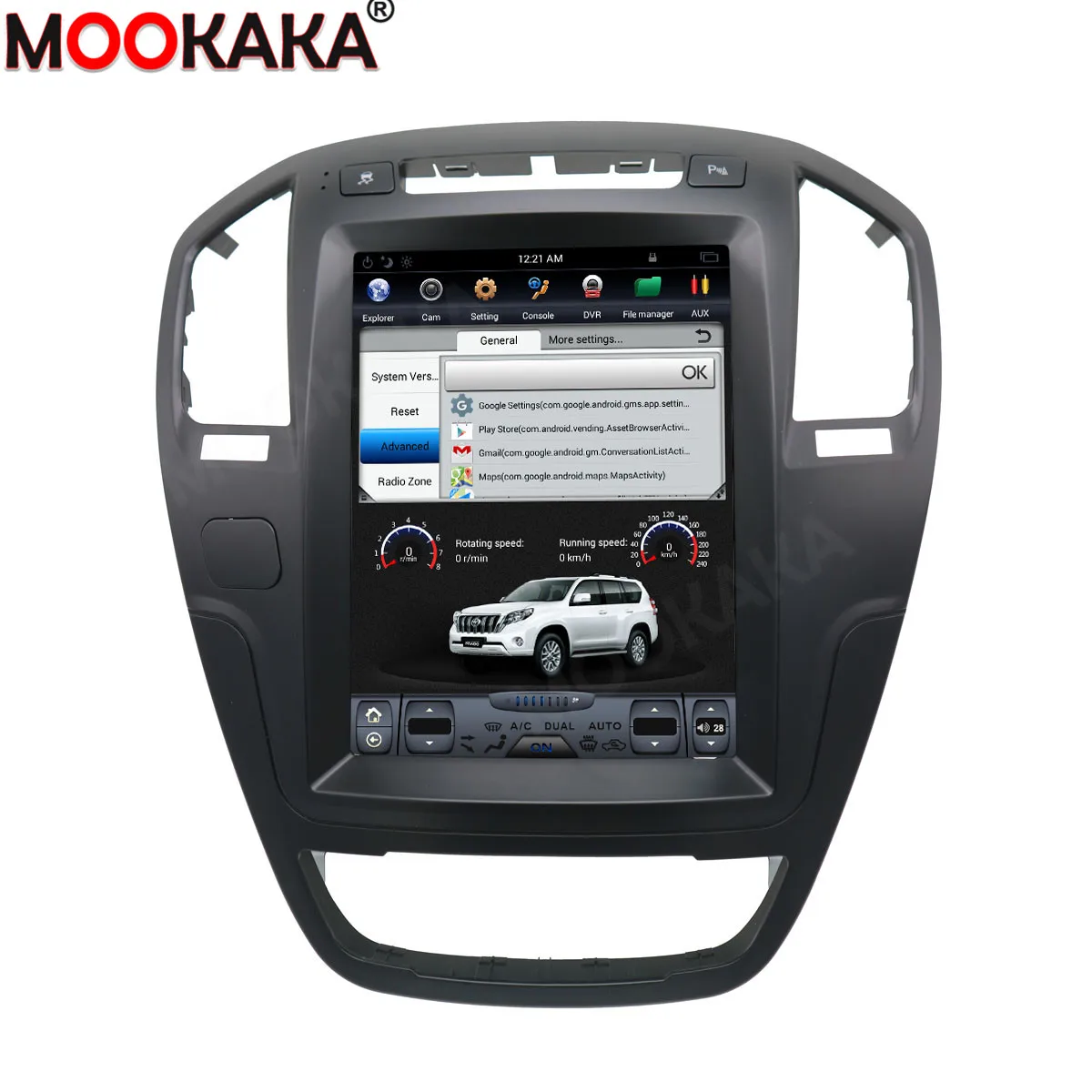 Автомобильный GPS навигатор Tesla с вертикальным экраном Android 9 0 для Opel Insignia Vauxhall Holden