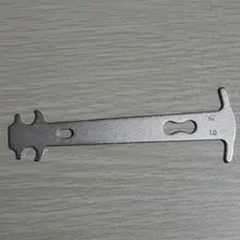 Линейка для цепи велосипеда, измерительная цепь, стандартная линейка