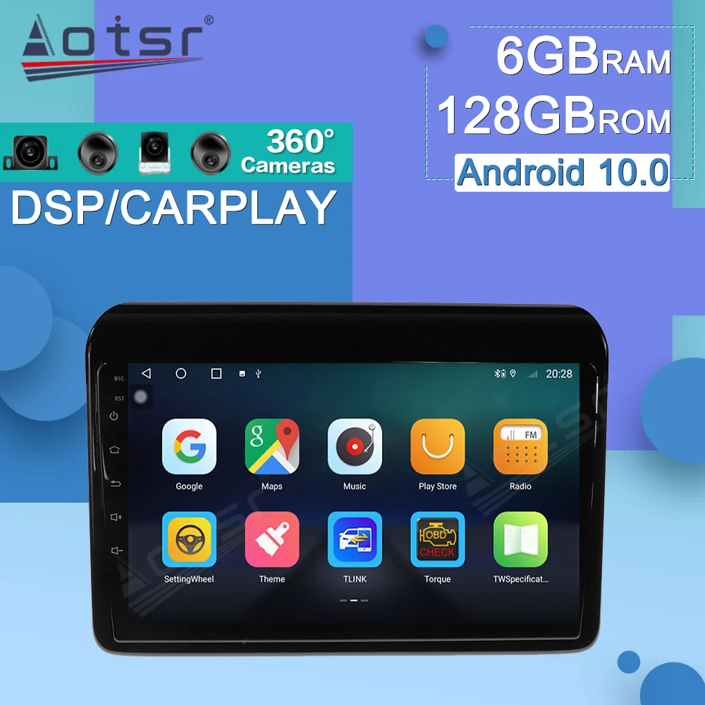 

Android 10 Car Dvd Player navigation For SUZUKI Ertiga 2010 - 2019 Car Radio Car Audio GPS Multimedia Stereo Monitor Unit DSP