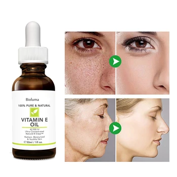 Pure Natural Cosmetic Vitamin E Oil Essential Oil Skin Care Visibly Reduce Scars Stretch Marks