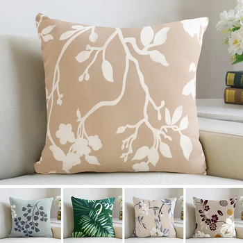 

Elastic Printed Cushion Cover Match Sofa Pillowcases Cushion Covers Sofa Covers Slipcovers Couch Cover Sofa Bedding Set 45*45cm