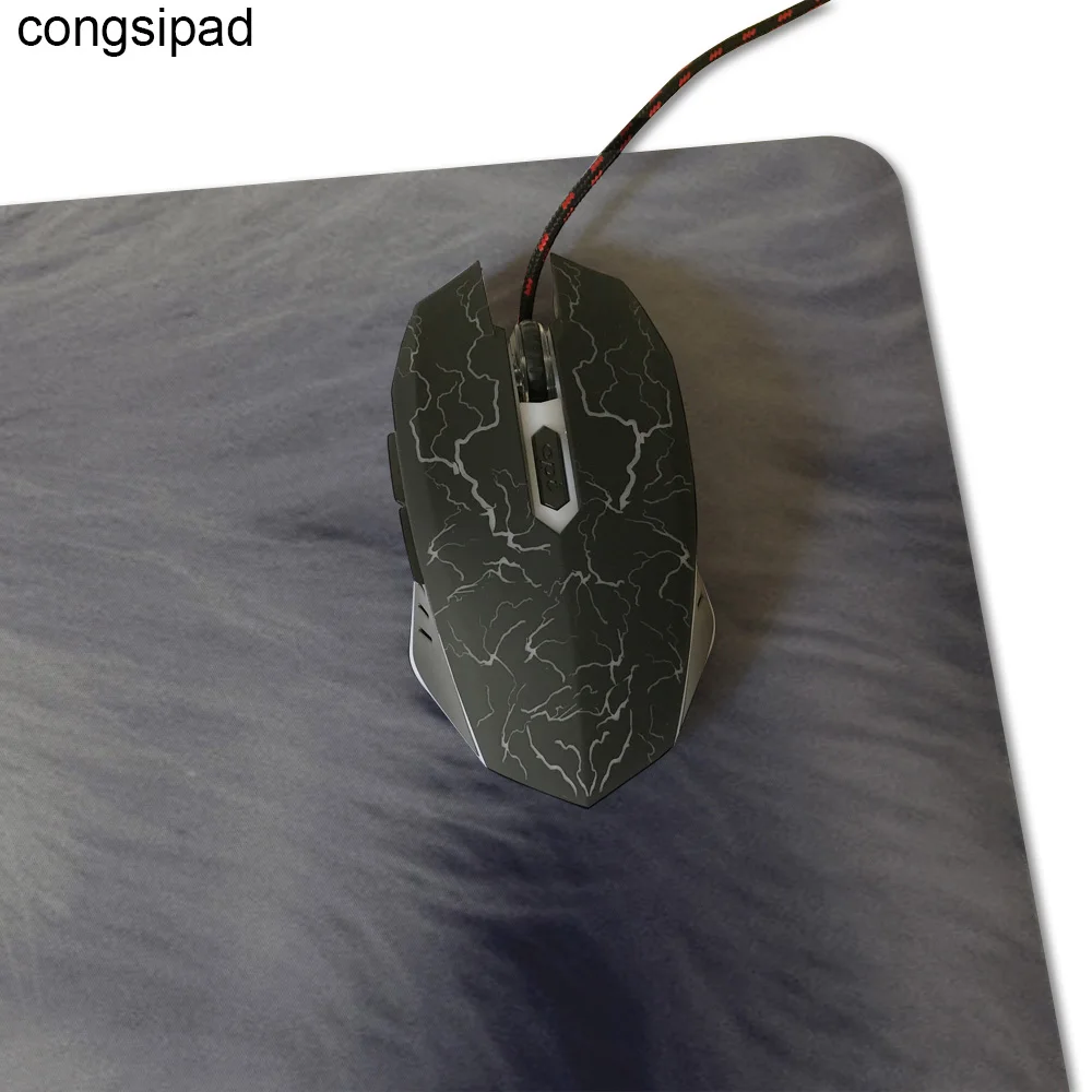 Congsipad коврик для мыши на стол, оптические мягкие обои, Sad Eyes Dog 300X700X2 мм и 400X900X2 мм, Новое поступление, супер большой коврик для мыши