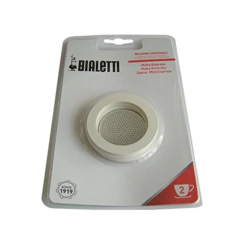 Bialetti Filter With Gaskets 1 Cup Moka 