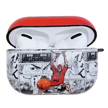 

cute cartoon SLAM Sakuragi fashion headset case For Apple new Airpods Pro 3 Cover wireless Bluetooth Earphone case