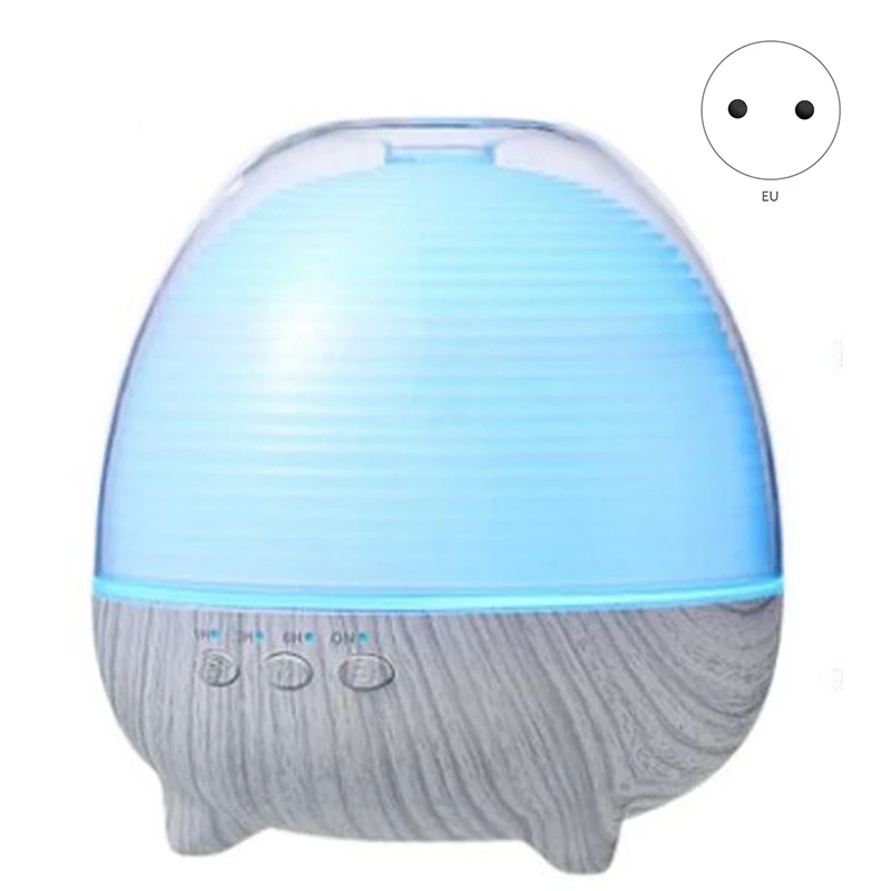 600Ml Incense Holder Air Humidifier Aroma Aromatherapy Ultrasonic 8 Color Changing Essential Oil Diffuser
