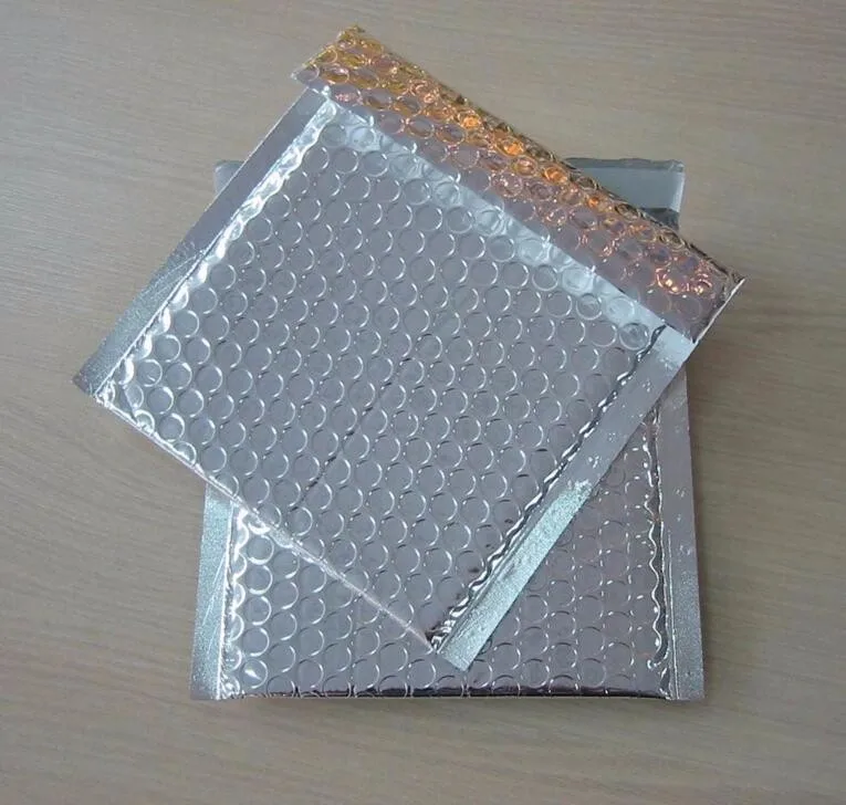 13*15cm+4cm Small Gift Packing Bubble Envelope Shipping Envelope Poly Mailing Bag Padded Bubble Mailer Bags sliver 13*15cm+4cm Small Gift Packing Bubble Envelope Shipping Envelope Poly Mailing Bag Padded Bubble Mailer Bags sliver