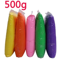 Super luz argila colorida plasticina cor artesanal macio modelagem argila brinquedo educacional diy luz slimes para crianças