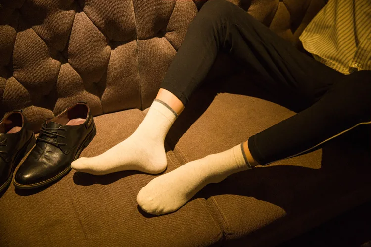 Set 5 paia calze da uomo in cotone per business e tempo libero_voghion.com