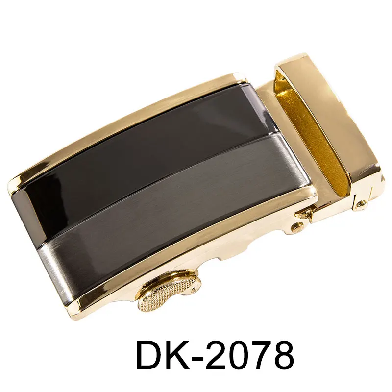 DK-2078 Известный бренд, новые автоматические пряжки для ремней для мужчин, пояс с трещоткой, пряжка для ремня без ремня, подходит для 3,5 см, кожаный ремень с пряжкой - Цвет: DK-2078