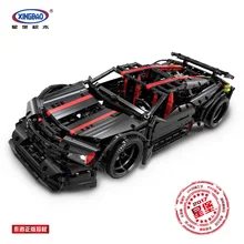 XingBao 07003 креативный MOC Technic серия ассасин X19 набор машин развивающие строительные блоки кирпичи игрушки модель DIY подарки
