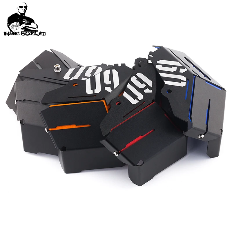 For Yamaha MT 09 CNC Motorcycle Decoration Guard Shell Radiator Guard Coolant Recovery Tank Shielding Engine Cover 2014-2019 (9)