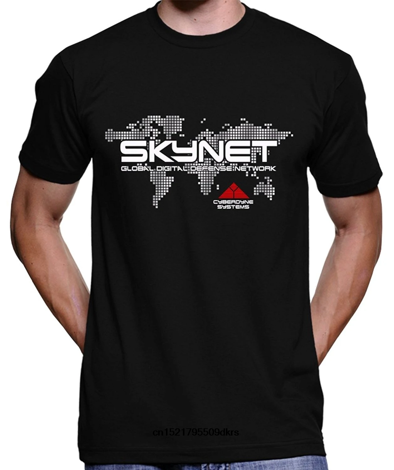 Мужская футболка Cyberdyne Systems Skynet вдохновленная Терминатором модная смешная