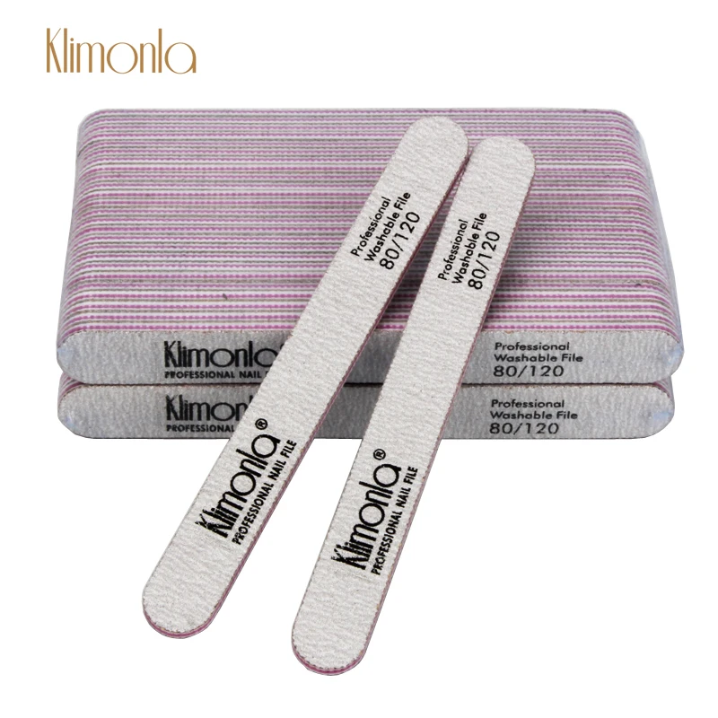 50Pcs/Pack Professional Nail File 80/120 Grit Double Side Block Buffing Files Thick Sandpaper Sanding Nails Art Manicure Tools | Красота и