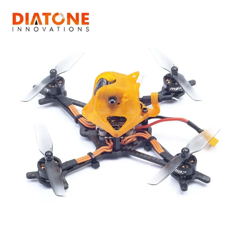 Diatone GTB 229 Cube Finger Version F4 8500KV 2S 2,5 дюймов 110 мм FPV гоночный Дрон вертолет с несколькими несущими винтами, Мультикоптер PNP w/Runcam Cam