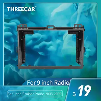 

2Din Car Dashboard Frame Fit For Toyota Land Cruiser Prado 2003-2009 Car DVD GPSPanel Dash Kit Mounting Frame Trim Bezel Fascias