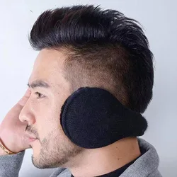 Fashion Winter Men Women Soft Earmuffs Fleece Rabbit Plush Warmer Earmuff Ear Muffs Cover Earwarmers Outdoor Windproof Wear