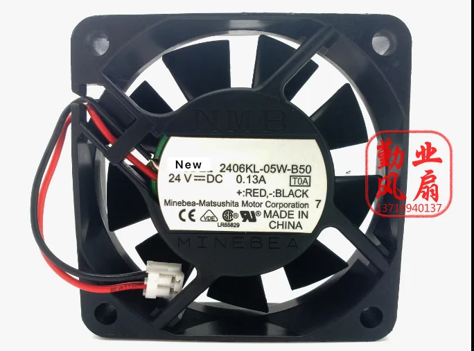 Для модели kl-05w-b50 T08 DC 24V 0.13A 60x60x15 мм вентилятор охлаждения сервера | Электроника