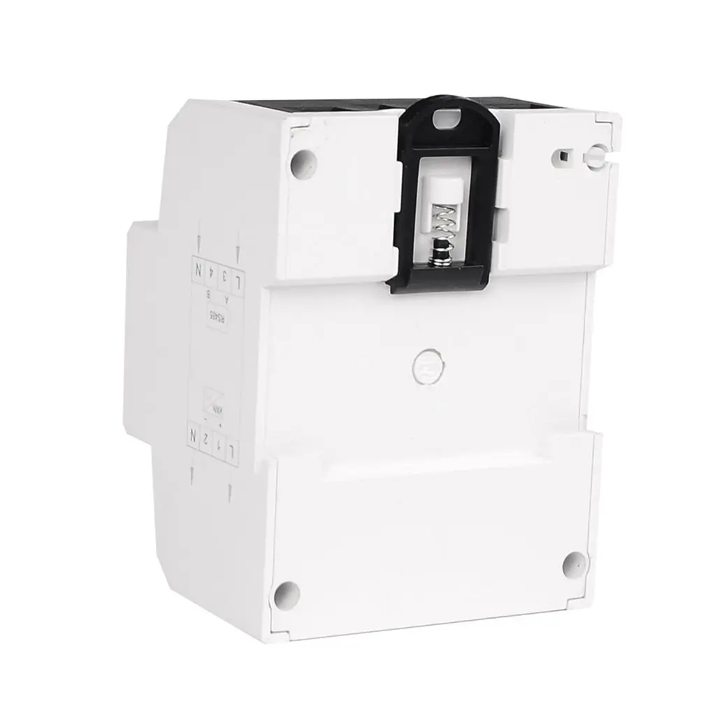 Modbus RS485 5-100A 230 В измеритель мощности переменного тока однофазный din-рейка ЖК-цифровой дисплей электронный измеритель kwh Kilowatt час распродажа