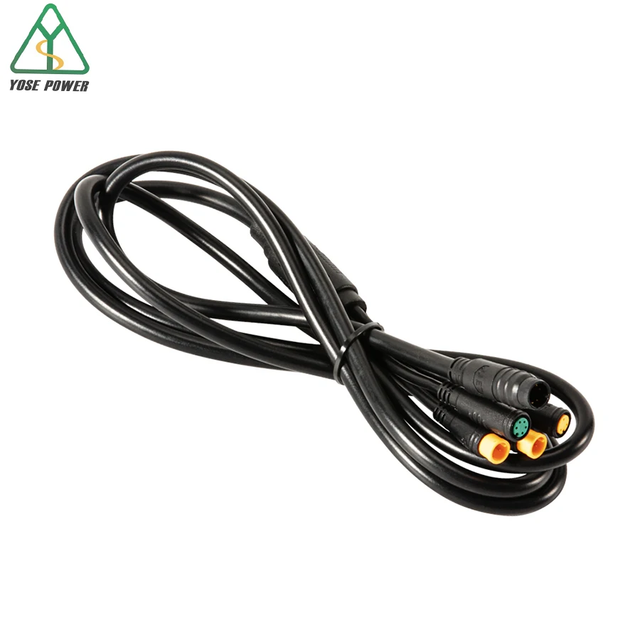 

Waterproof 4in1 cable Ebike Accessories for Ebike Motor Kit C500 Display style Only fit for Our Yose Power Kit