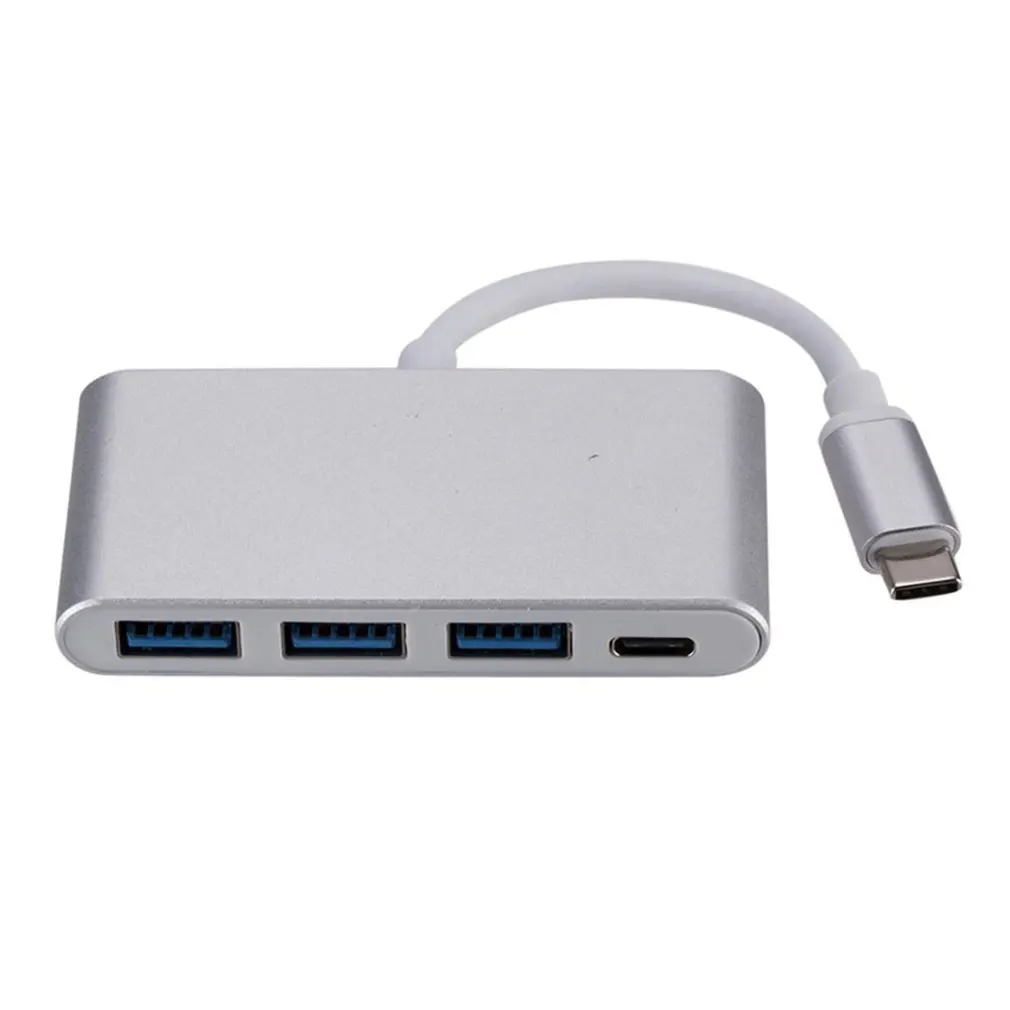 USB 3,1 type-C мужской разъем для 3 USB 3,0+ USB-C зарядный порт адаптер высокоскоростной один на четыре конвертера