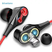 Armatured Earphones Headset Wired Moving-Coil Balanced Dynamic 3d-Stereo 2-Drivers Universal-In-Ear