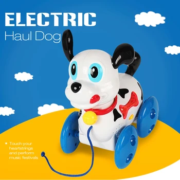 

Electric Haul Dog Toy Naughty Puppy Shaking Animals Toys for Children Interactive Kids Toy Birthday Present Christmas Gifts