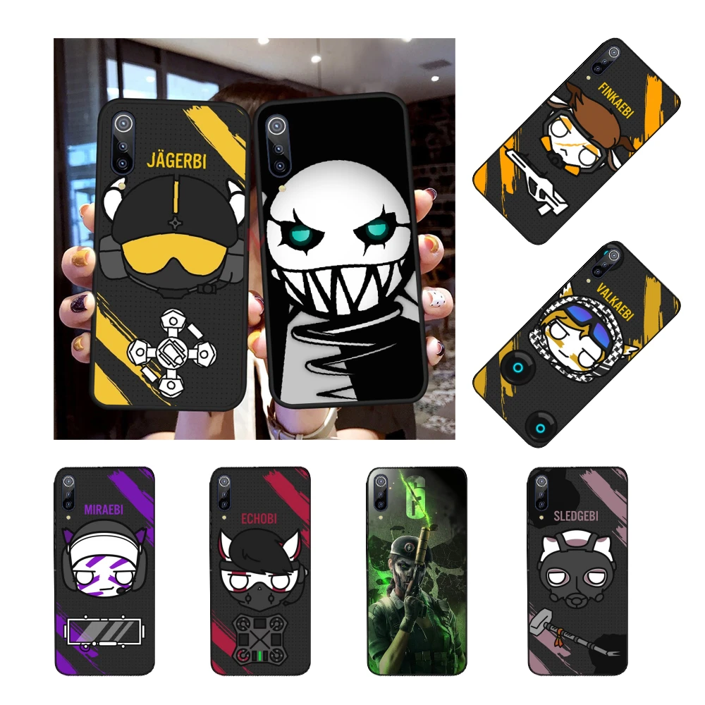 Nbdruicai Rainbow Six Siege Diy Printing Phone Case Cover Shell For Xiaomi Redmi Note 8 8a 7 6 6a 5 5a 4 4x 4a Go Pro Plus Prime Phone Case Covers Aliexpress