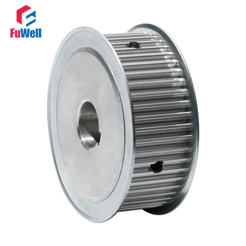 HTD 5M 60T Timing Belt Pulley 27mm Width Gear Pulley With Keyway 12/14