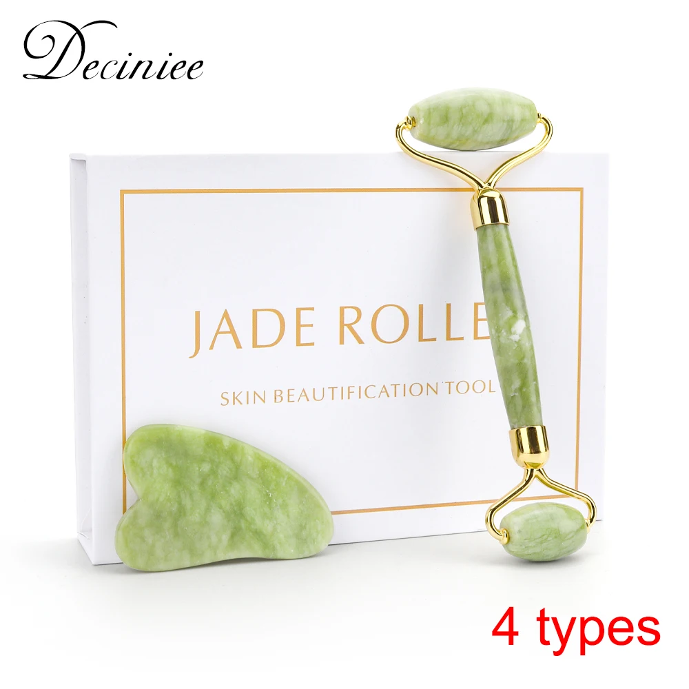 Roller-Tool Massage-Roller Lift Jade Stone Guasha Facial-Eye Scraping-Board Face-Lift-Body