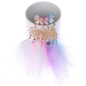 

1Pc Gel Pen Kawaii Dreamcatcher Feather Pendant Neutral Pens for School Gift