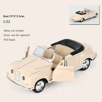 1:32 modello di simulazione di auto d'epoca tirare indietro in lega modello convertibile retrò ragazzo giocattolo per bambini regalo di compleanno collezione di modelli di auto 4 1:32 modello di simulazione di auto d'epoca tirare indietro in lega modello convertibile retrò ragazzo giocattolo per bambini regalo di compleanno collezione di modelli di auto - 1 32 modello di simulazione di auto d epoca tirare indietro in lega modello convertibile