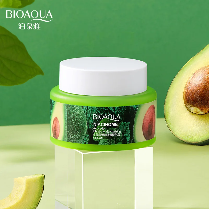 

BIOAQUA Avocado Essence Face Cream Moisturizing Deep Hydrating Anti-aging Soothing Skin Soothing Improvement Dry Cream Skin Care