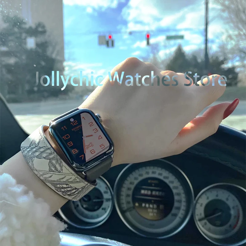 Genuine-Leather-Watch-Strap-for-Apple-Watch-6-SE-5-4-3-2-1-Band-44MM (3)