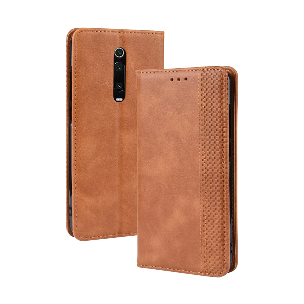 Магнитный винтажный кожаный чехол Премиум Coque для Xiaomi mi 9T Pro mi 9T Pro 9TPro чехол 6,39 дюймов флип фривольный анти-осенний чехол