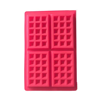 

Kitchen Food Grade Silicone Waffle Mold DIY Non-stick Cake Mould Makers Cooking Tool Oven High-temperature Kitchen Accessories