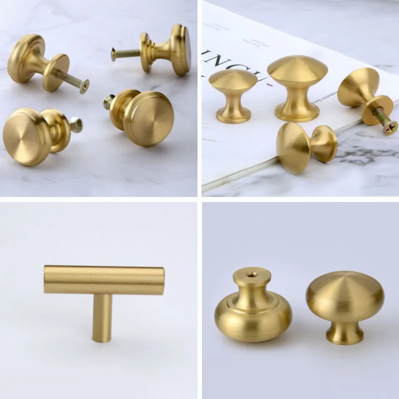 Brass Chinese Style Cabinet Knobs 5