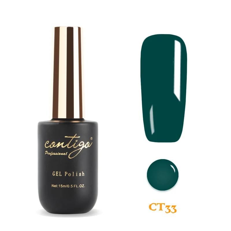 Contigo Гель-лак для ногтей 60 цветов новейший Гель-лак es Полупостоянный УФ светодиодный лак Гибридный впитывающий эмалированный Гель-лак для дизайна ногтей - Цвет: contigo--33