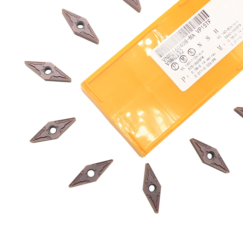 

Carbide tool VNMG160408 MA VP15TF metal External turning tool carbide CNC products VNMG160408 lathe tool steel processing