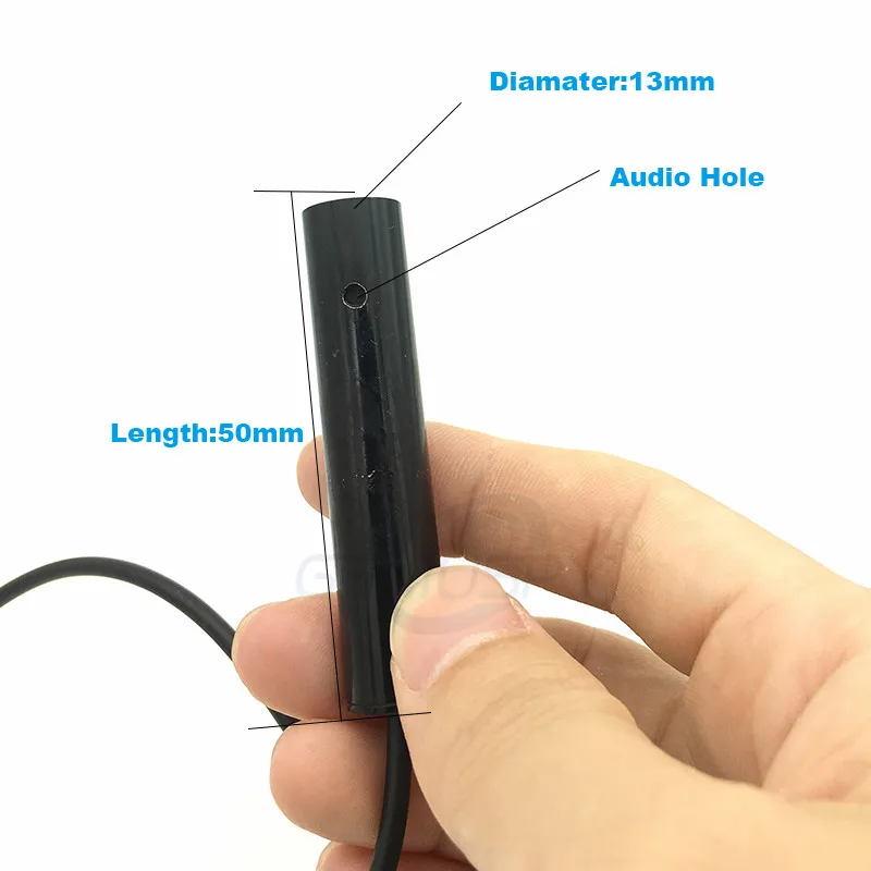 Geniuspy Utc Cilindrici Super Mini Pallottola 13*50 Millimetri 2Mp Ahd Fotocamera Covert1080P 4 In 1 Ahd Tvi Cvi Cvbs Uscita Video Con Audio
