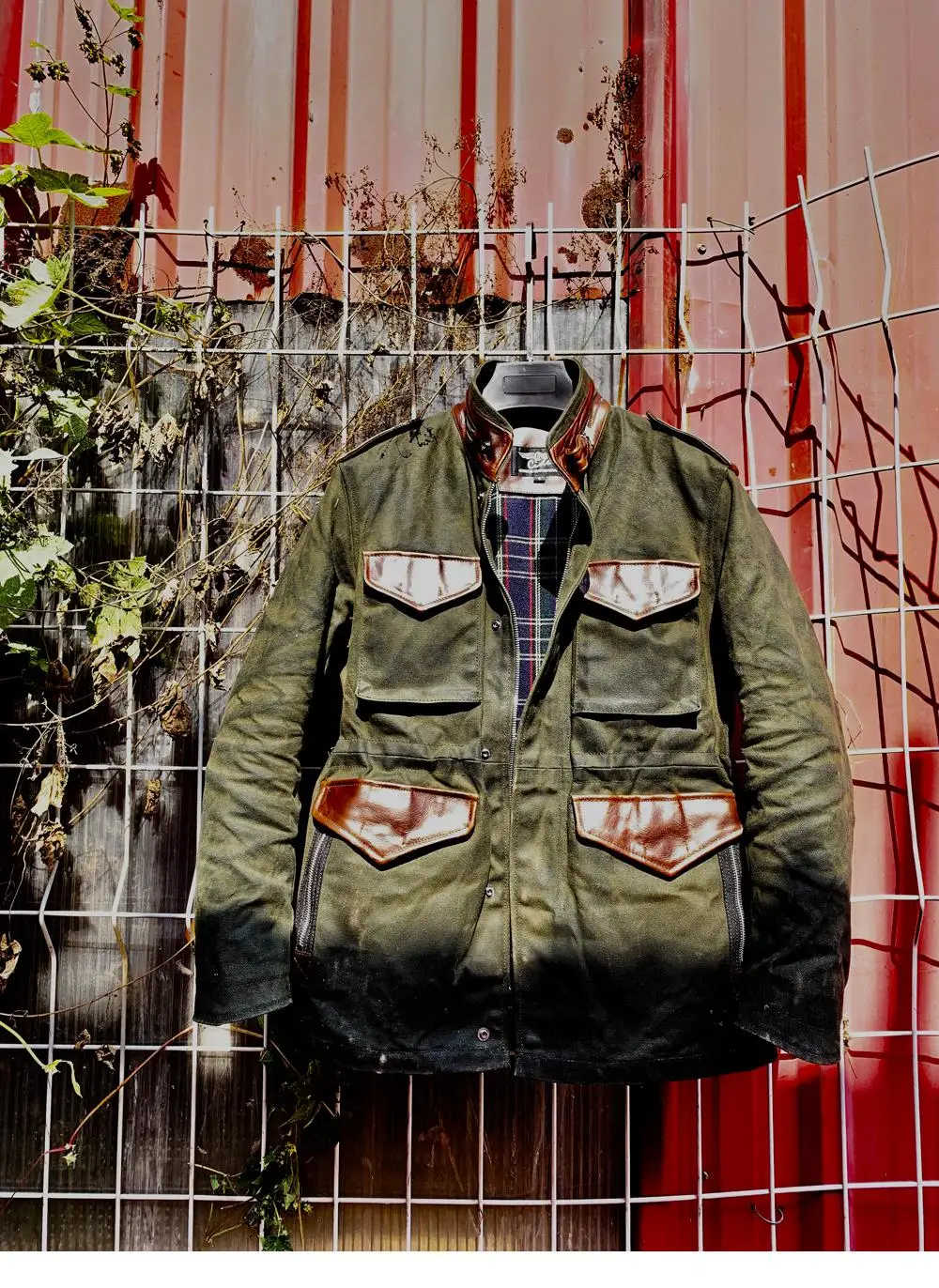 Heavy Wax Canvas M65 Field Jacket 