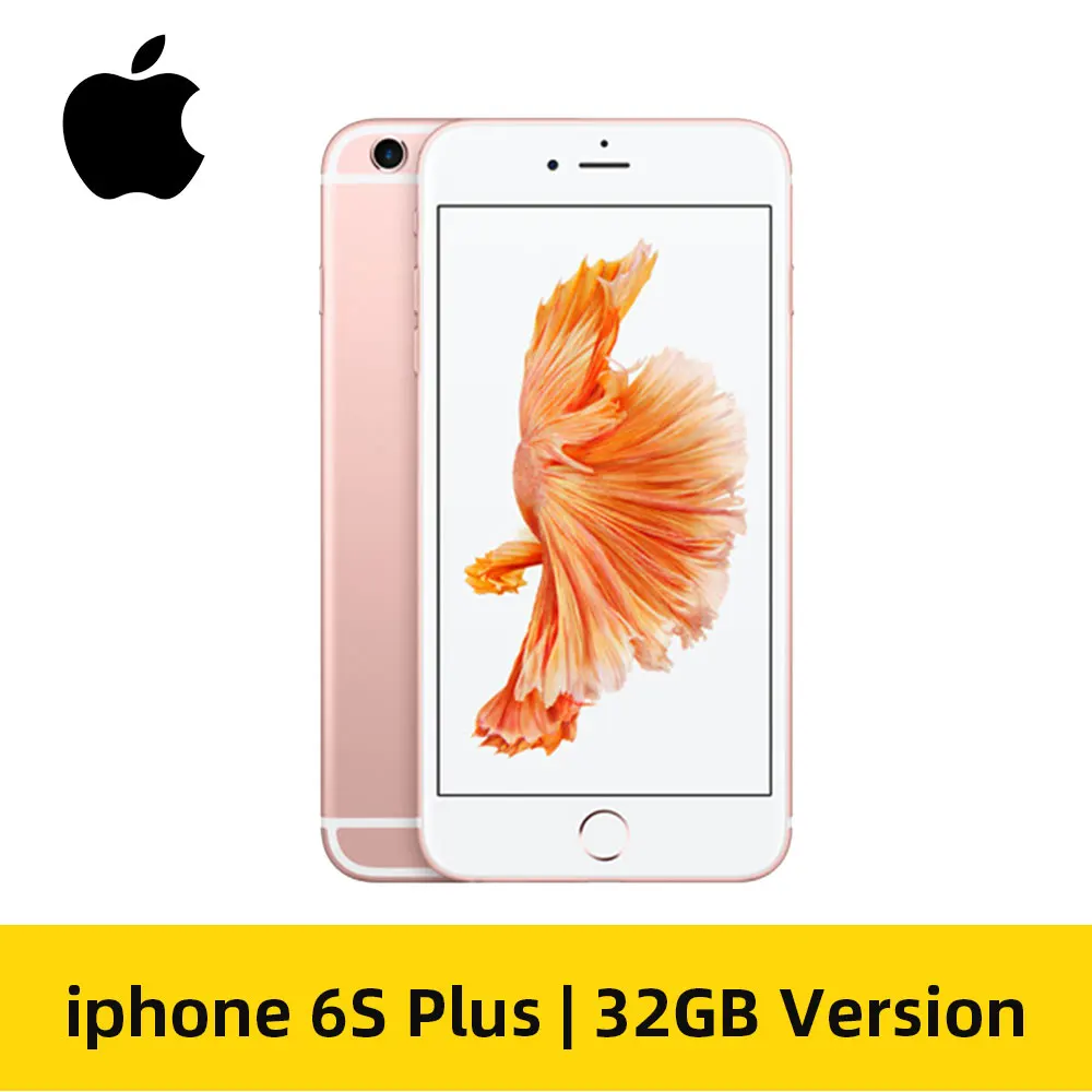 Original Apple iPhone 6S Plus Smartphone 16/32/64/128GB ROM 5.5 inch 1080P 12.0 MP Camera 4G LTE Used Mobile phone - Цвет: 32GB Rose Gold