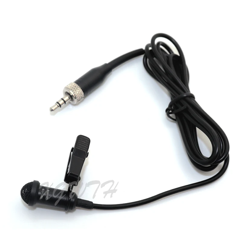Fermacravatta Lavalier Risvolto Microfono Unidirezionale Super Cardioide Mic Per Sistema Di Microfoni Sennheiser G1 G2 G3 Con Clip E Cappuccio