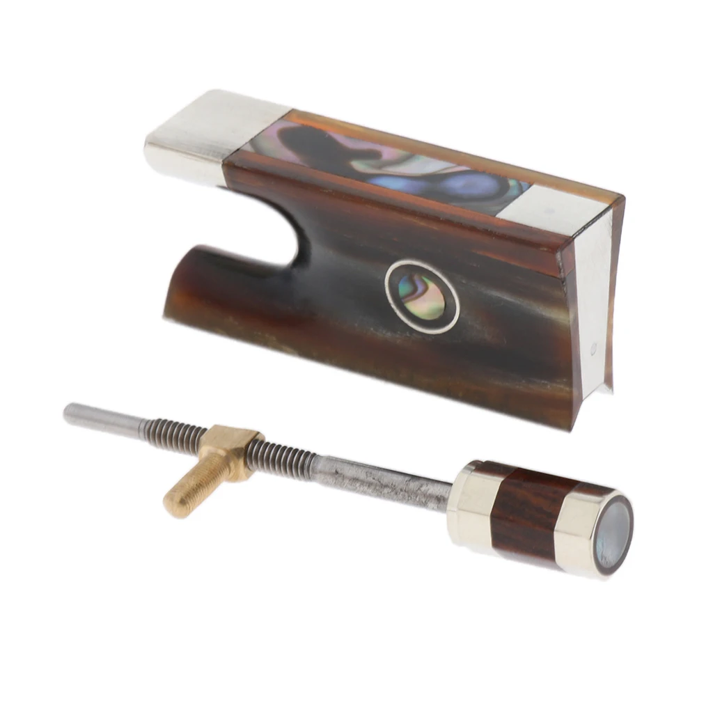 

Advanced Ox Horn Wood Violin Fiddle Bow Frog With Mounting Screw Kit