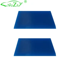

2PCS BLUE Rubber Strip Blade for Car Window Squeegee Tint Tools Glass Water Wiper Ice Scraper Car Cleaner Vinyl Wrap Blade B07N