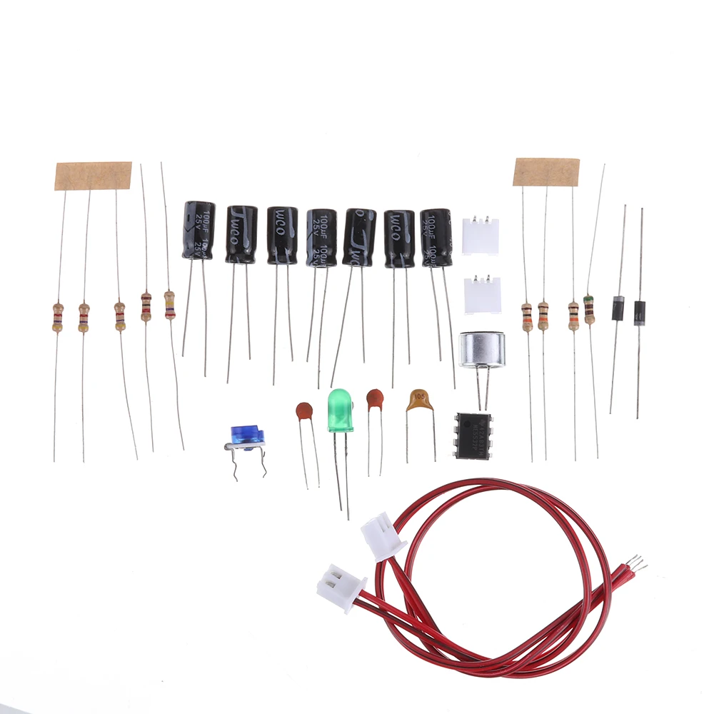Микрофон звукосниматель аудио микрофон усилитель модуль DIY Kit двойной трек выход усиление Регулируемый DC 12 В 3.5mA Микрофон Звук голоса
