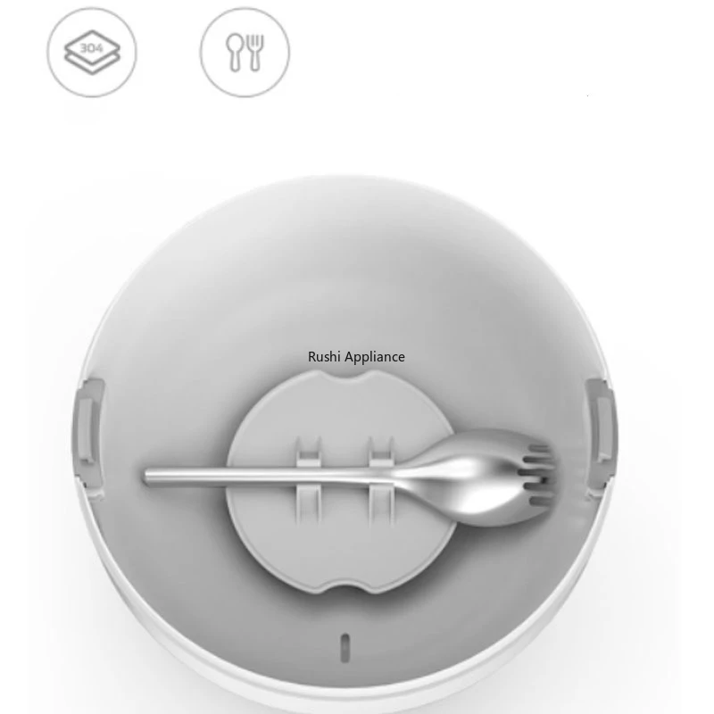 Xiaomi DEERMA 2L электрическая мини-плита, портативная рисоварка из нержавеющей стали, тепловая плита, подогреватель пищи, Электрический Ланчбокс